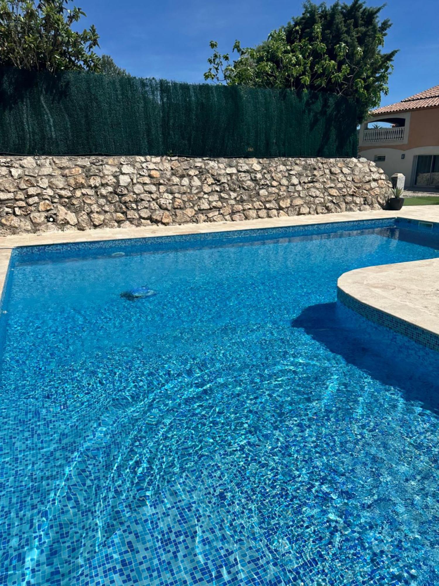 Jolie Maison Avec Vue Sur Piscine Bouc-Bel-Air Exterior foto